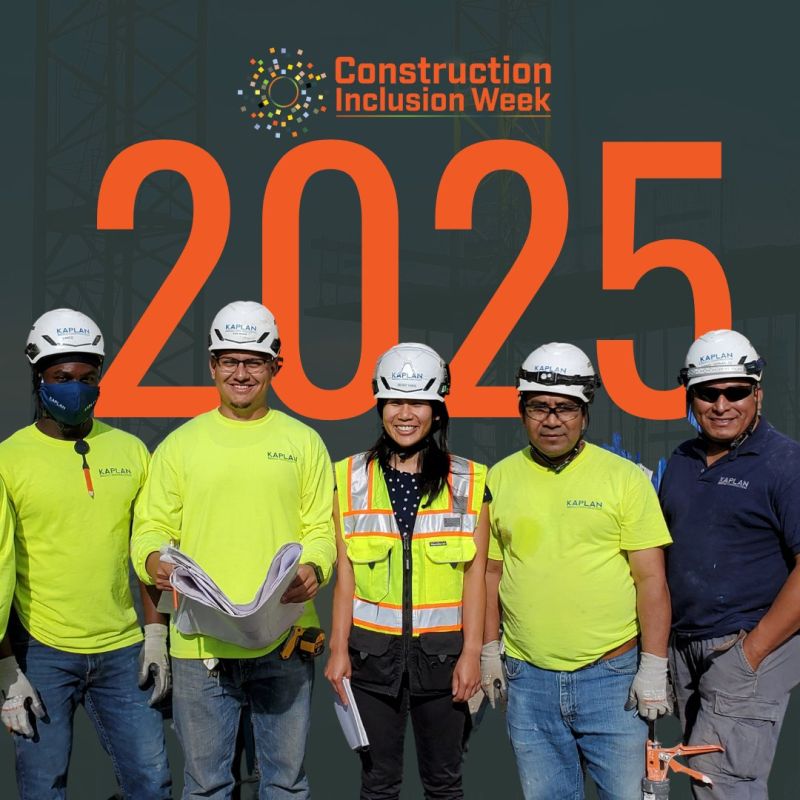 Image for the Tweet beginning: Happy Construction Inclusion Week! At