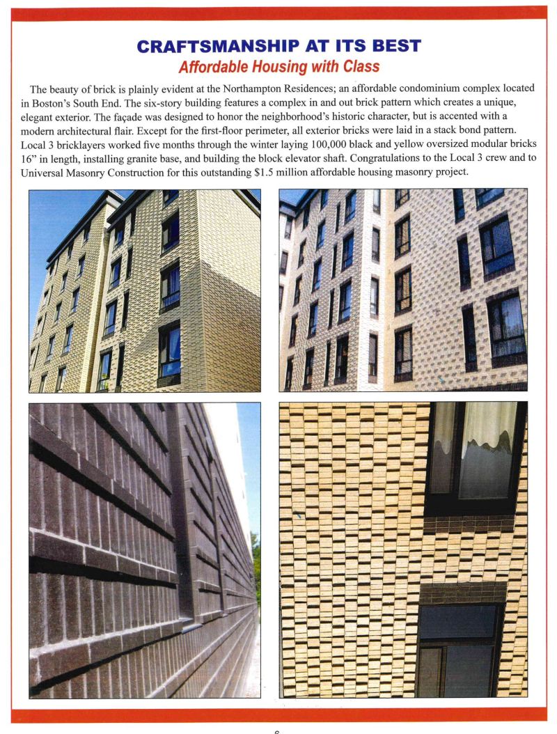 Image for the Tweet beginning: We’re proud to see @universalmasonry